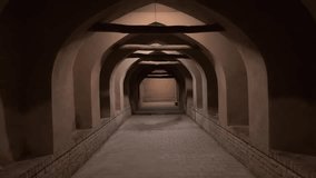 Historic tunnel corridor with arches and warm lighting interior
Old architectural corridor with repeating arches and warm lights, historic tunnel passageway with symmetry and perspective, traditional structure suitable for travel and architectural concepts. - Powered by Shutterstock - Get 15% off with code: PIKWIZARD15