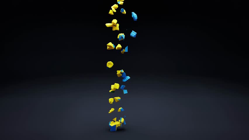 Sweden Map With Flag Animation.