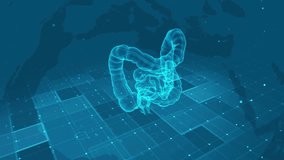 Futuristic Digital Human Intestine Anatomy with Medical Data Interface - Powered by Shutterstock - Get 15% off with code: PIKWIZARD15
