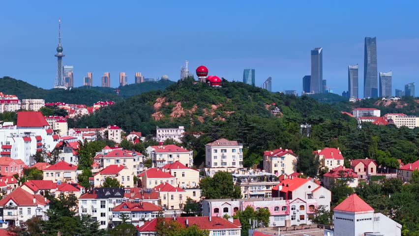 Signal Hill Park Urban Environment, Qingdao, China