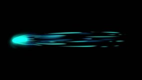 Animated speed lines effect with glowing light trails for dynamic visuals and motion graphics - Powered by Shutterstock - Get 15% off with code: PIKWIZARD15