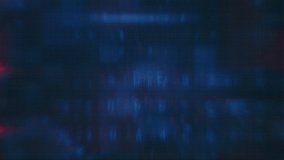 A dark, abstract background featuring digital glitch effects, red and blue color distortions, and horizontal lines, creating a futuristic and technological aesthetic. - Powered by Shutterstock - Get 15% off with code: PIKWIZARD15