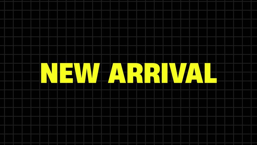 Black and Yellow Modern New Arrival Video