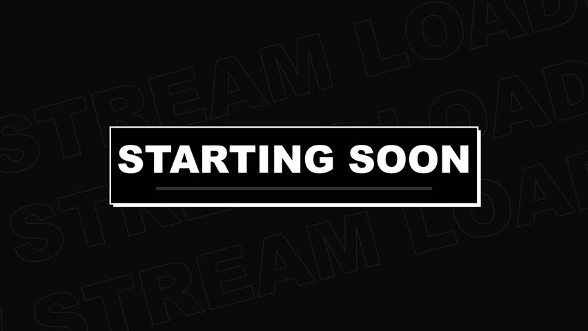 Bold Streetwear Hollow Marquee Streamer Screen 4K Seamless Loop