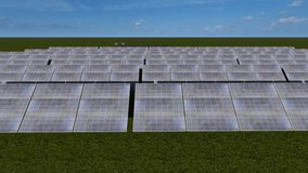 Aerial Solar Panel Array Generating Clean Energy - Powered by Shutterstock - Get 15% off with code: PIKWIZARD15
