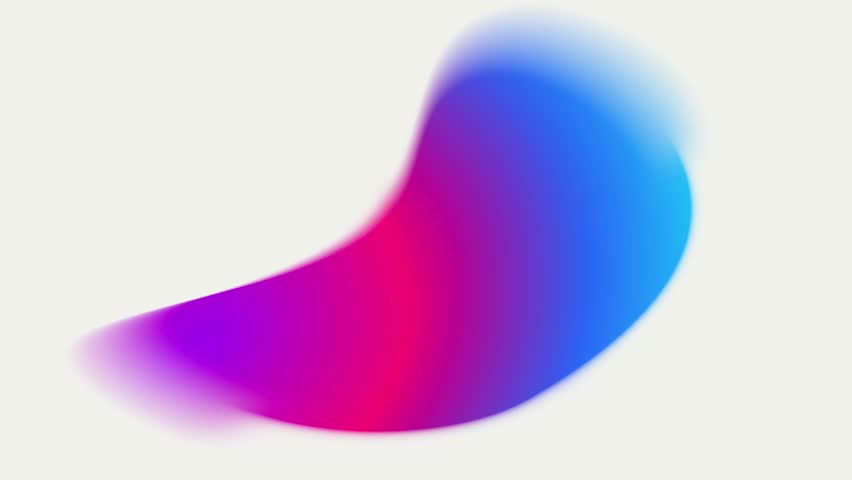 Modern Abstract Fluid Gradient Shape, Vibrant Pink and Blue Soft Mesh Background