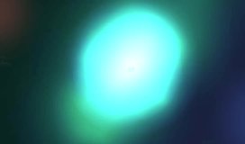 Cinematic blue and green lens flare with soft light leaks. - Powered by Shutterstock - Get 15% off with code: PIKWIZARD15