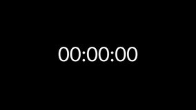 One minute countdown timer animation from 0 to 60 , 6 digit countdown of 60 second with alpha channel , sixty second countdown timer in 4k. - Powered by Shutterstock - Get 15% off with code: PIKWIZARD15
