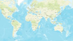 United Arab Emirates Highlighted on World Map – 4K Geographic Location Animation - Powered by Shutterstock - Get 15% off with code: PIKWIZARD15