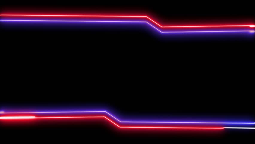nice and cool simple duble line effect saber light border dark black 4k background screen