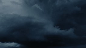 Lot of lightning during a thunderstorm. Storm clouds are moving fast on the viewer, timelapse 4k - Powered by Shutterstock - Get 15% off with code: PIKWIZARD15