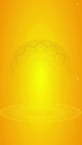 Happy Pongal Yellow Green and Brown Traditional Greeting Video