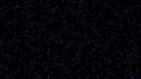 The video features a dynamic abstract animation of glowing particles and light trails. - Powered by Shutterstock - Get 15% off with code: PIKWIZARD15