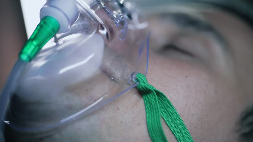 Hospital patient struggling to regain consciousness