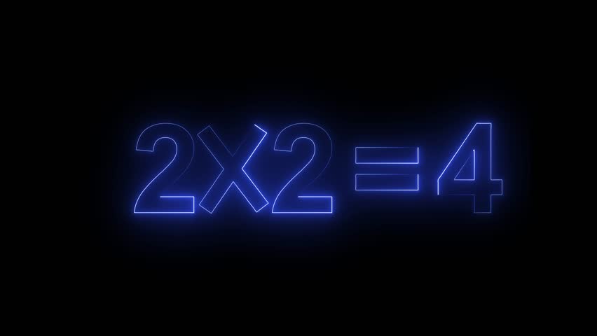 Quiz Neon Line Animation with option selection on black background ,Quiz template challenge with option selection, quiz game animation, Animated quiz question on balck background.