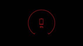 HUD data loading animation on a black screen, showcasing dynamic progress and tech visuals. Perfect for tech, data-driven, or futuristic-themed projects and designs - Powered by Shutterstock - Get 15% off with code: PIKWIZARD15