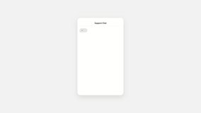 Digital support chat interface on a screen, an online conversation for account security and identity verification. - Powered by Shutterstock - Get 15% off with code: PIKWIZARD15