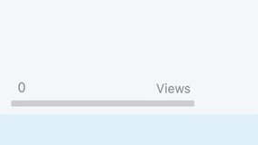 Social media app interface showing views, likes, and followers icons, highlighting digital engagement, user interaction, and modern online connectivity. - Powered by Shutterstock - Get 15% off with code: PIKWIZARD15