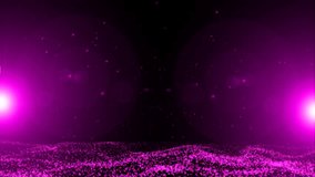 Abstract particles wave net background featuring flowing wave shapes made of glowing particles - Powered by Shutterstock - Get 15% off with code: PIKWIZARD15