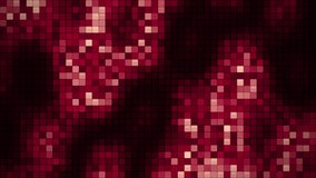 Deep Burgundy and Rose Gold Voxel Cloud 4K Seamless Loop - Powered by Shutterstock - Get 15% off with code: PIKWIZARD15