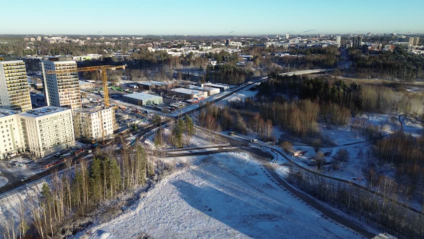 A new residential suburb is under construction in Finland, Finnoo in Espoo, and there is still room to build more houses. There will be apartments for about 7,000 residents here.