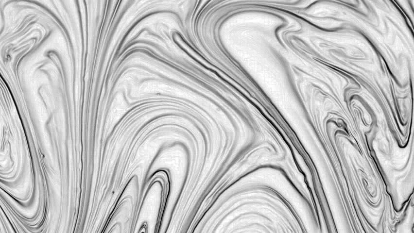 This stock video features an abstract liquid Black and white painting in motion. Use this oil motion background for ads, presentations, slideshows, text background for TV and the movies, and more.