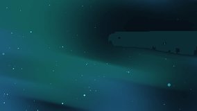 Aurora borealis night sky with green lights dancing elegantly. Suitable for travel, nature, and magicalthemed designs or projects. - Powered by Shutterstock - Get 15% off with code: PIKWIZARD15