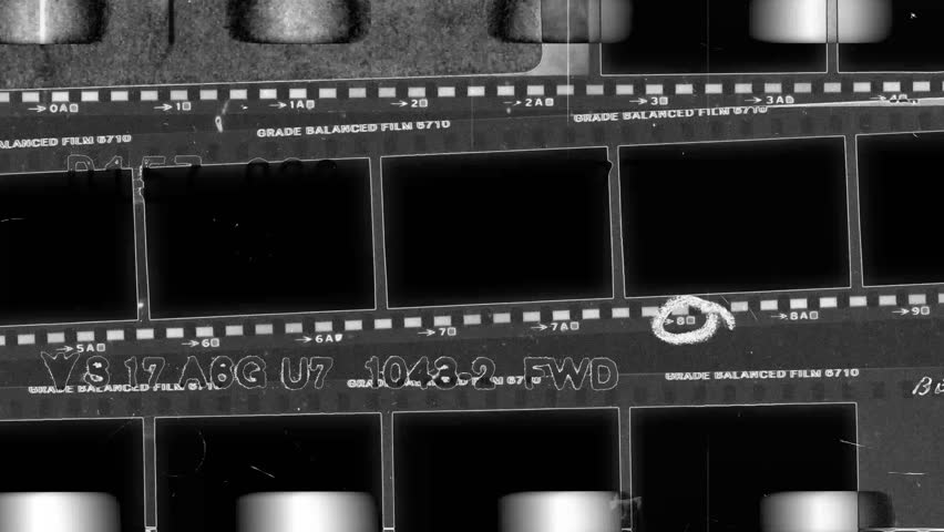 Vintage 35mm Film Strip Overlay with Authentic Scratches, Dust and Retro Cinema Grain Texture.High-quality old movie film frame background featuring realistic scratches, dust particles