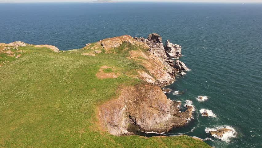 Aerial view of Ireland