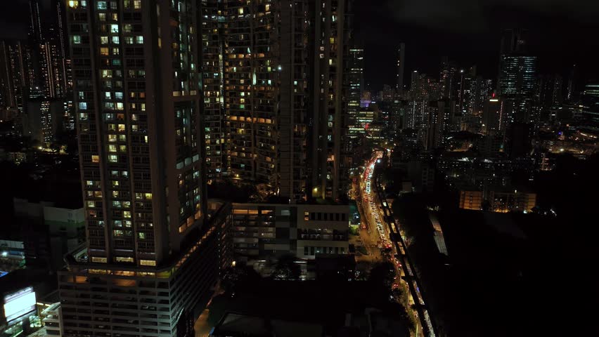 An aerial view of Mumbai