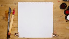 Bright abstract drawing in colored ink. The drawing process.  - Powered by Shutterstock - Get 15% off with code: PIKWIZARD15