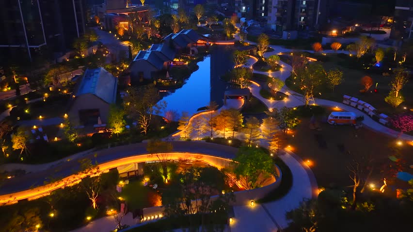 Hong Kong New Territories Sha Tin Ma On Shan Wu Kai Sha Sai Sha Coastal Beach New Town Neighboring Village Development Housing Construction Outdoor Sports Environmental Greening Park Facilities, Aerial drone sunset dust gloaming skyview