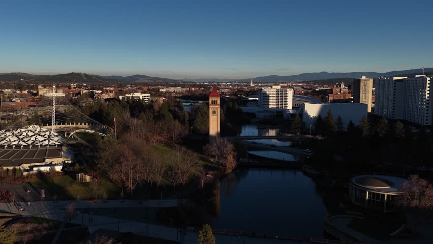 Spokane Clock Tower Riverfront Park