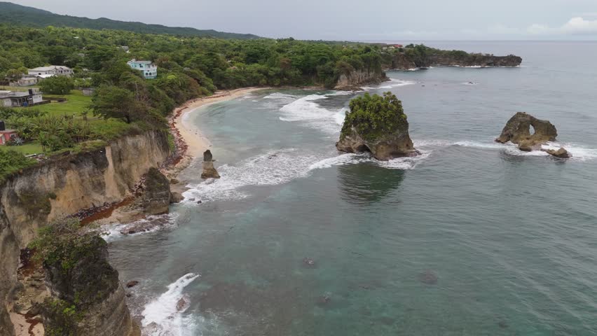 Rock Formation In Portland Jamaica
