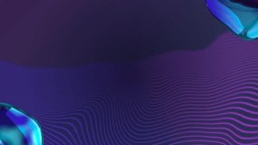 Modern Fluid Iridescent Spheres on Purple Topographic Grid Background - Powered by Shutterstock - Get 15% off with code: PIKWIZARD15