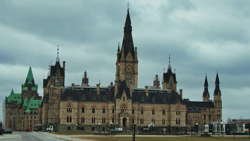 The Iconic Library of Parliament, Ottawa


A wide architectural view showcasing the stunning Gothic Revival style of Canada