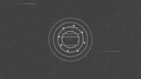  Futuristic technology interface with glowing white lines and hexagons on dark background - Powered by Shutterstock - Get 15% off with code: PIKWIZARD15