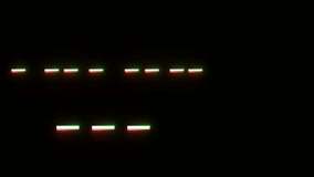 Mega sale 84% neon text animation. Neon discount offer animation. Neon glowing percent sign on black background. - Powered by Shutterstock - Get 15% off with code: PIKWIZARD15