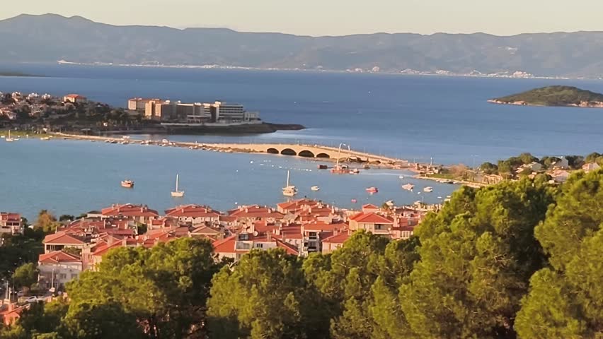 Panoramic view of the Aegean