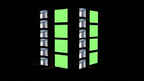Vintage tube tvs with green screen and static. Perfect for projects needing retro broadcasting elements. Evokes nostalgic aesthetics. Great for multimedia. - Powered by Shutterstock - Get 15% off with code: PIKWIZARD15