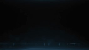 A mesmerizing abstract digital pattern resembling a circuit board with intricate lines and geometric shapes, illuminated by vibrant neon blue-green light against a dark background. - Powered by Shutterstock - Get 15% off with code: PIKWIZARD15