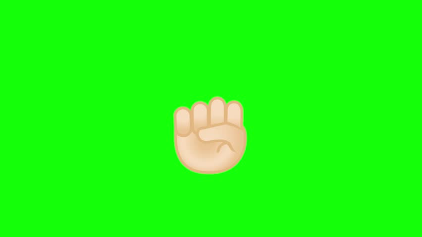 A high-quality flat vector illustration of a hand emoji displaying the "Victory" or "Peace" sign, isolated against a solid bright lime green chroma key background. The hand has a light beige skin tone with a simple, cartoonish style and thick outlines. The index and middle fingers are extended upwards in a V-shape, while the thumb holds down the ring and pinky fingers. The design is clean, bold, and iconic, suitable for use as a video overlay, social media sticker, countdown element, or symbol of success.