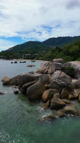 Lamai Beach southeast coast of Koh Samui, Thailand Southeast Asia nature