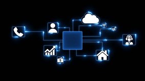 Digital Network Connections M O Q Business Growth Cloud Technology Communication Finance Home Services Customer Support - Powered by Shutterstock - Get 15% off with code: PIKWIZARD15