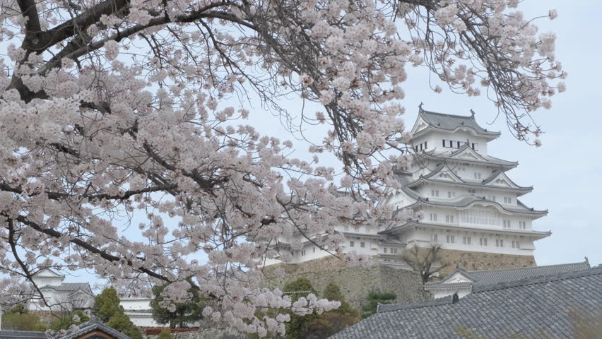 Himeji Castle in Himeji City, Japan
