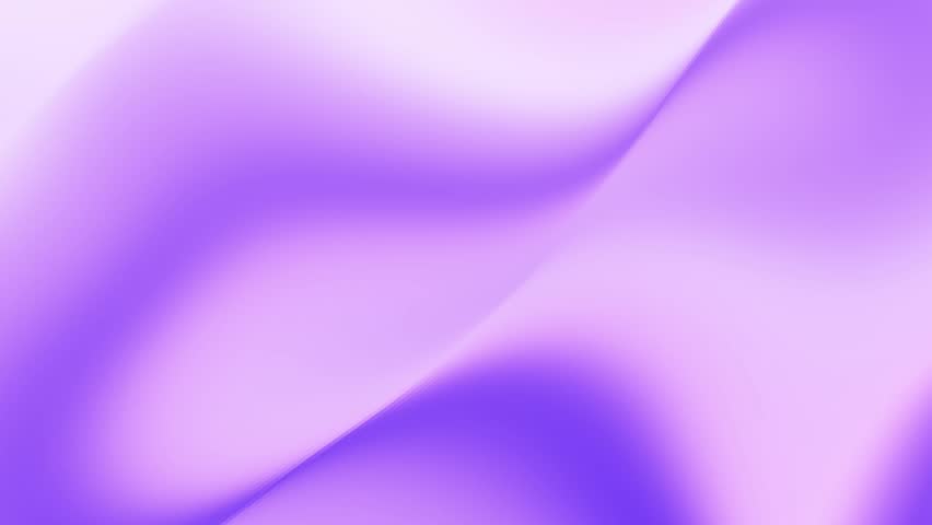 A seamless looping animation of a soft, flowing purple gradient. This abstract background features smooth, silky waves in gentle motion.