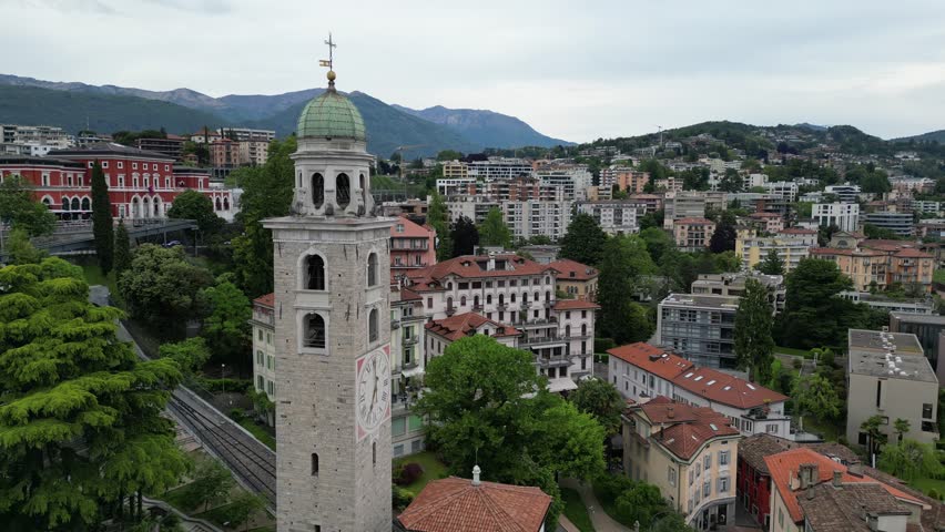 Switzerland, Lugano - Cattedrale di San Lorenzo