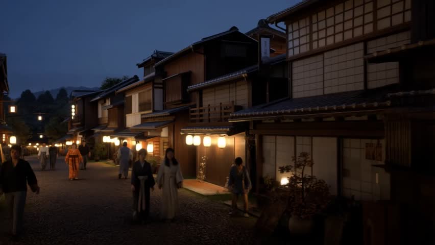 A landscape reminiscent of Japan