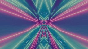 Neon Cyberpunk Geometric Tunnel Loop - Powered by Shutterstock - Get 15% off with code: PIKWIZARD15