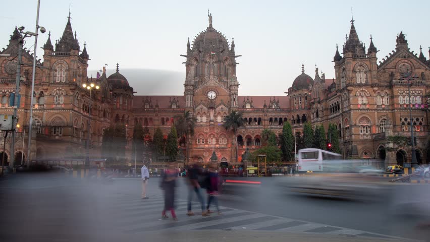 Timelapse videos of Chhatrapati Shivaji Maharaj Terminus